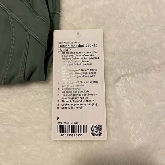 BRAND NEW Lululemon Define Hooded Jacket
Nulu - Picture 11 of 11